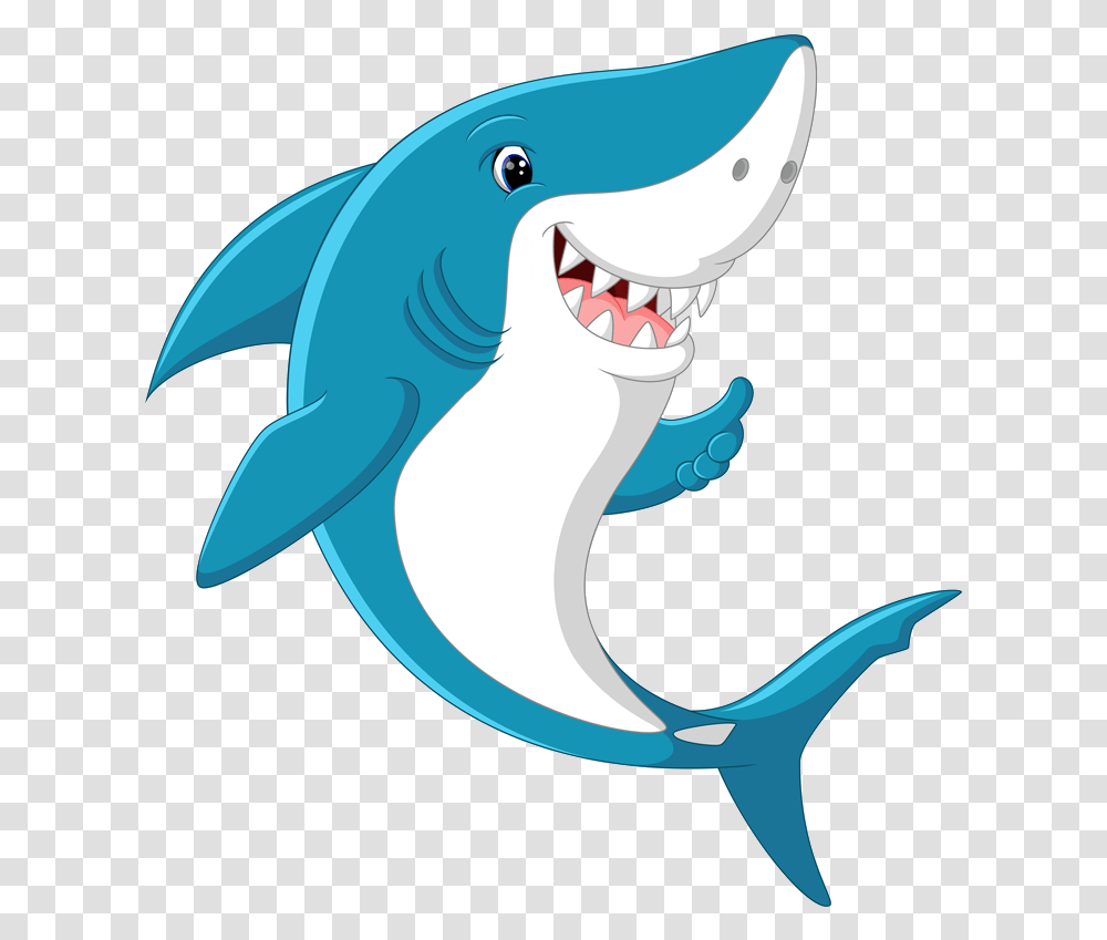 Shark Fish And Shark Cartoon, Sea Life, Animal, Great White Shark, Mammal Transparent Png