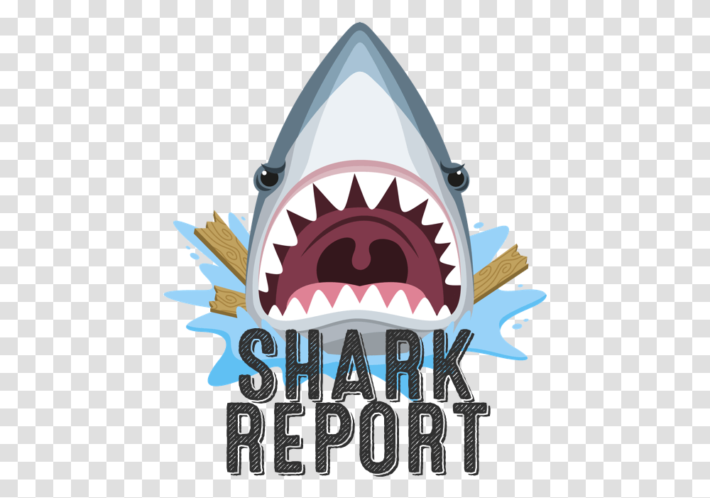 Shark Head Drawing Cartoon Clipart Download Great White Shark, Teeth, Mouth, Poster, Advertisement Transparent Png