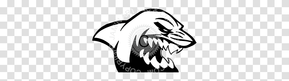 Shark Head With Teeth, Hook, Dragon Transparent Png