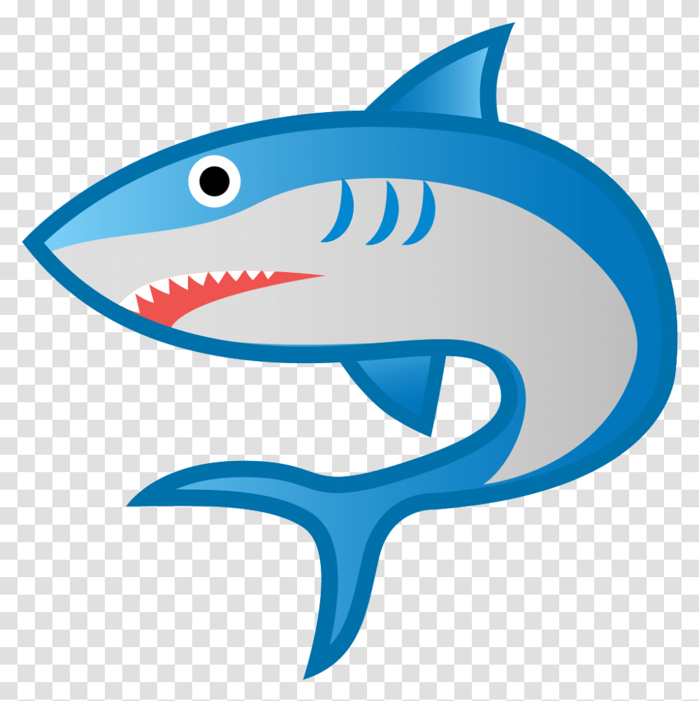 Shark Icon, Sea Life, Fish, Animal, Mammal Transparent Png