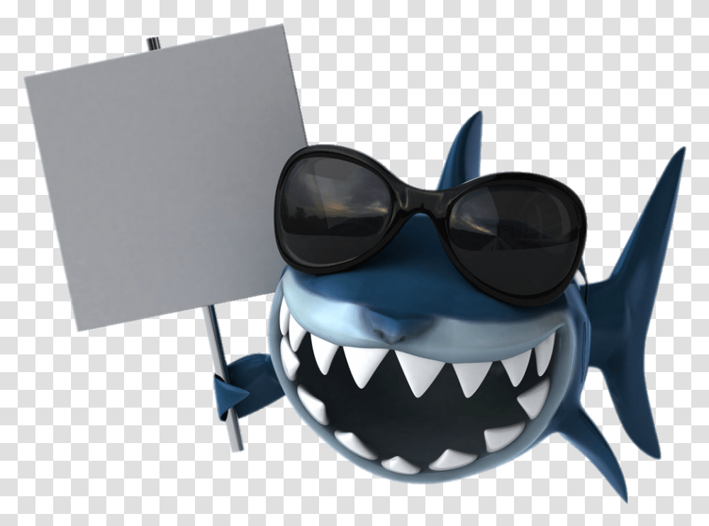 Shark Illustration Toothbrush Placards Dentistry Cartoon Shark Cartoon Brush Teeth, Sunglasses, Accessories, Accessory, Goggles Transparent Png