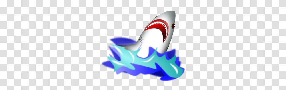 Shark In The Waves Clip Art, Sea Life, Animal, Clam, Seashell Transparent Png