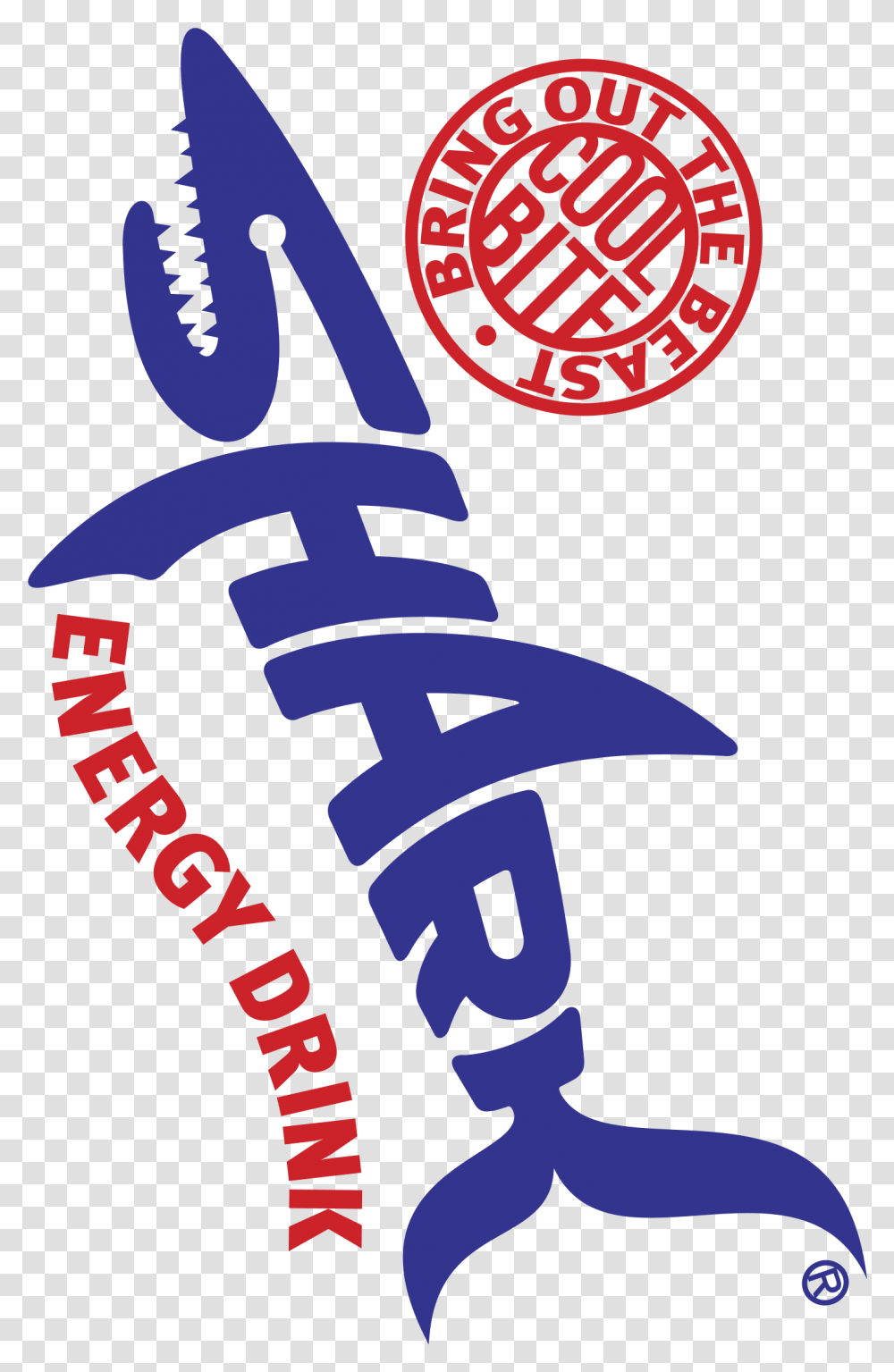 Shark Logo Shark Energy Drink, Alphabet, Poster, Advertisement Transparent Png
