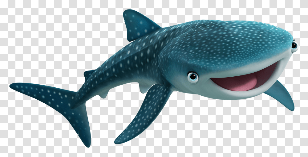 Shark Nemo Fish Pixar Youtube Whale Shark In Nemo, Sea Life, Animal, Mammal, Dolphin Transparent Png