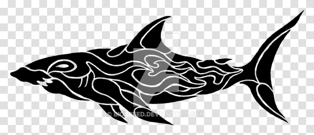 Shark Tattoo, Label Transparent Png