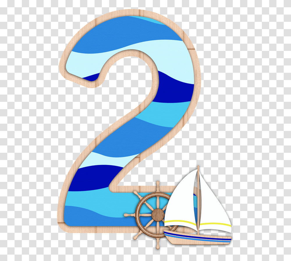Shark Theme Birthday Sailor 2nd Sailor Themed Letters, Number, Symbol, Text, Alphabet Transparent Png