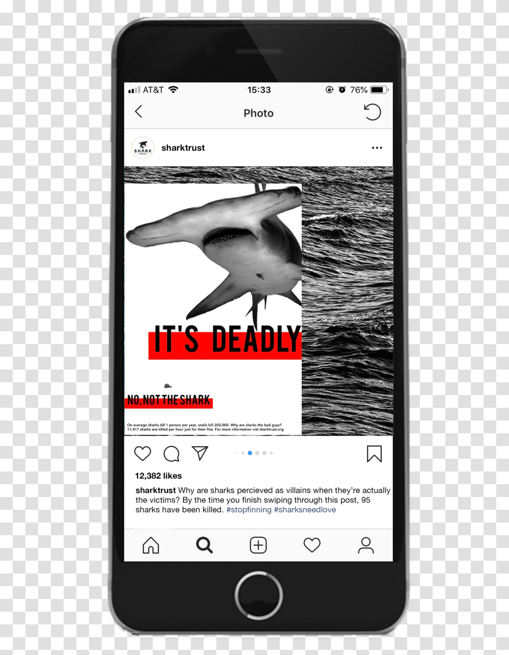 Shark Trust Instagram Mockup, Mobile Phone, Electronics, Cell Phone, Animal Transparent Png