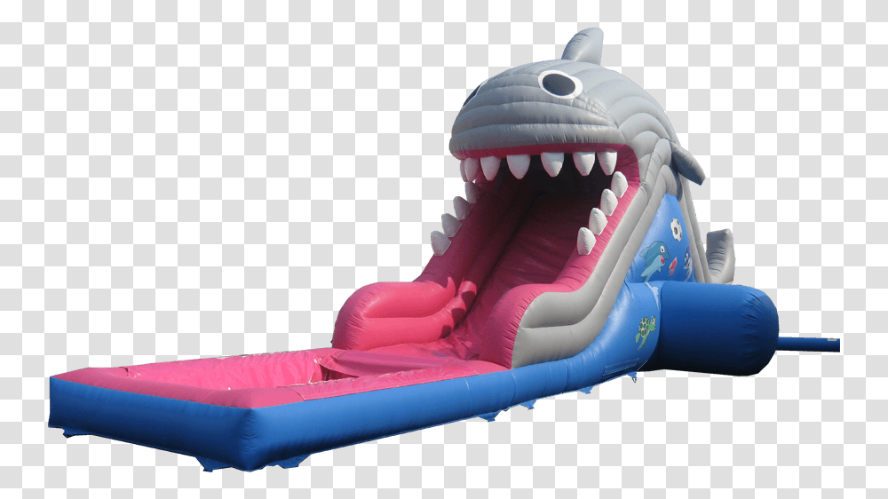 Shark Water Slide Inflatable Obstacle Malaysia, Toy Transparent Png
