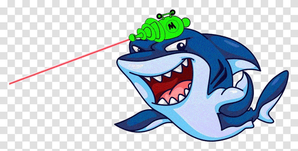 Shark With Laser Gif, Animal, Shoe, Footwear Transparent Png