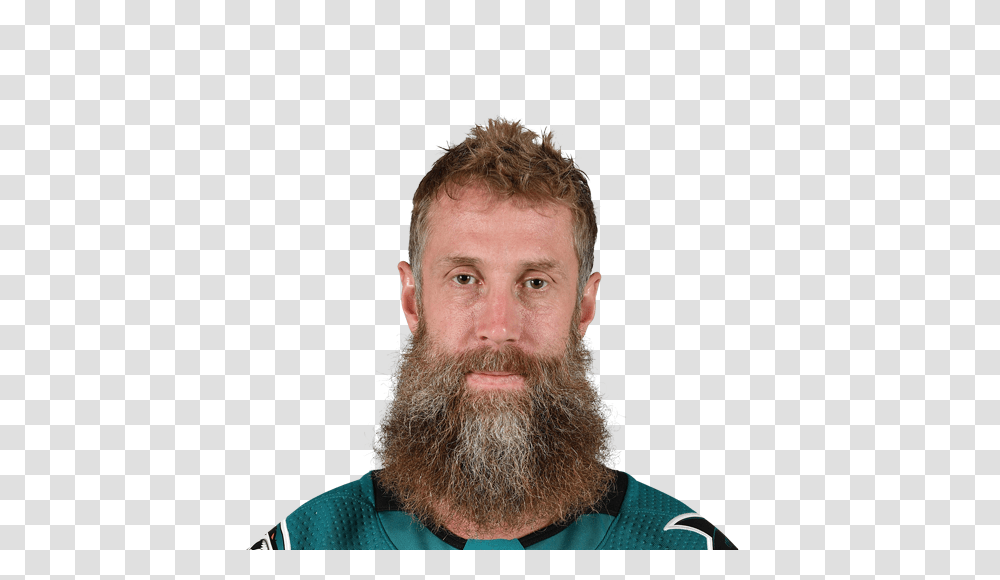 Sharks Re Sign Joe Thornton To One Year Contract, Face, Person, Human, Beard Transparent Png