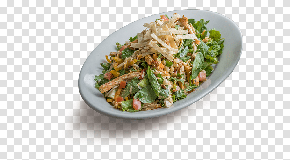 Sharkys Bbq Chicken Salad, Plant, Produce, Food, Noodle Transparent Png
