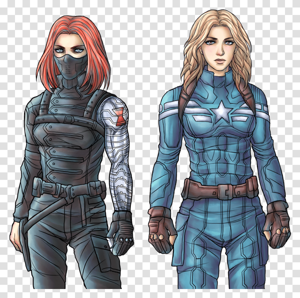 Sharon Carter And Bucky Barnes, Person, Human, Sleeve Transparent Png