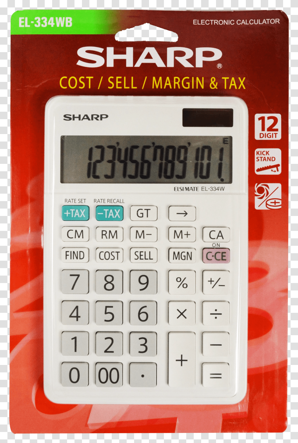 Sharp El 330a Calculator, Mobile Phone, Electronics, Cell Phone, Computer Keyboard Transparent Png