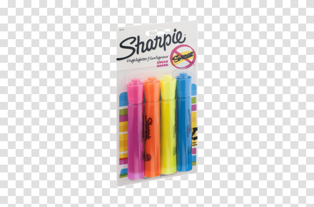 Sharpie Highlighter Smear Guard, Marker, Bottle, Paint Container Transparent Png