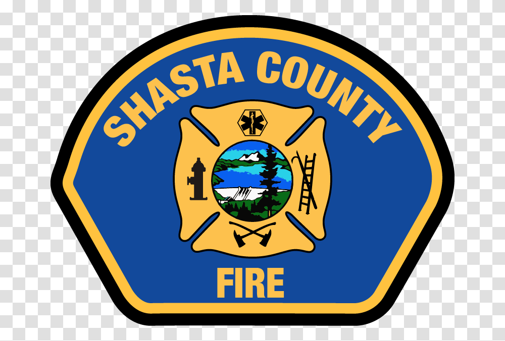 Shasta College 2800 Building Old Oregon Trail Shasta County Fire Department Logo, Trademark, Badge, Emblem Transparent Png