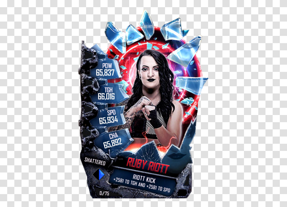 Shattered Fusion Wwe Supercard, Poster, Advertisement, Flyer, Paper Transparent Png