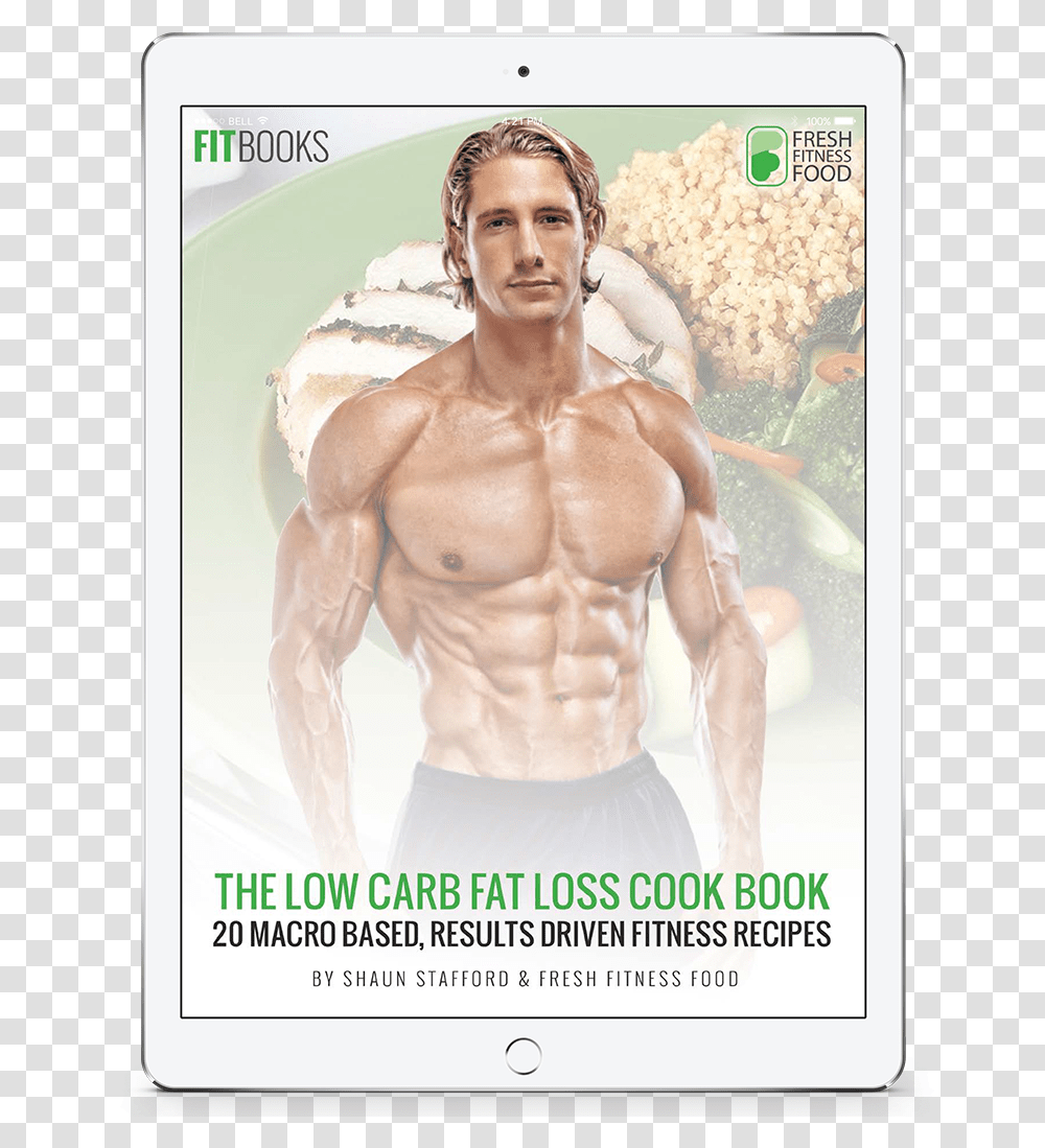 Shaun Ipad Cookbook Bodybuilding, Advertisement, Poster, Flyer, Paper Transparent Png