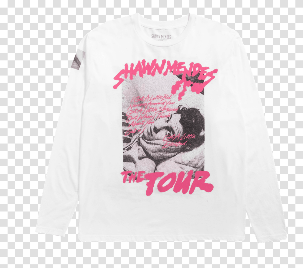 Shawn Mendes Shirt, Sleeve, Apparel, Long Sleeve Transparent Png