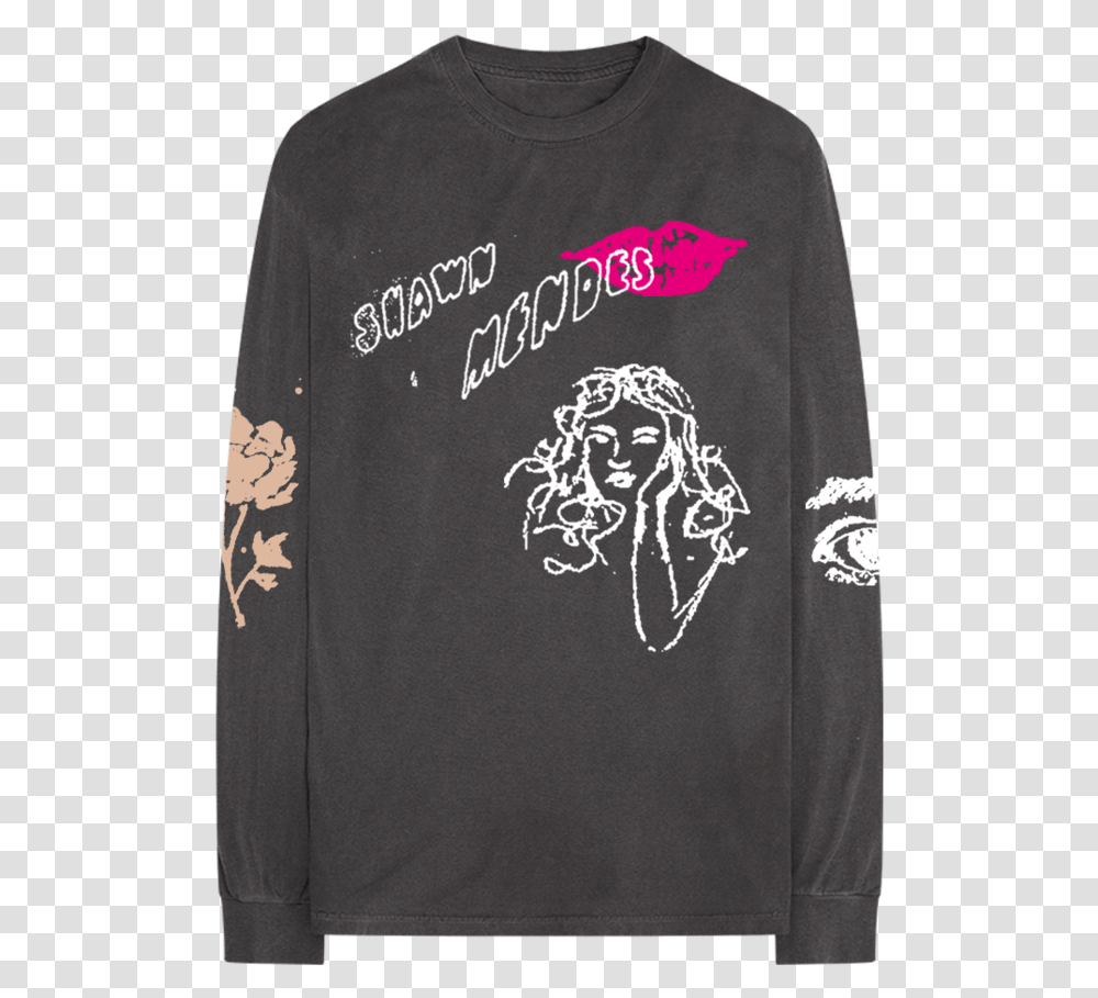 Shawn Mendes The Tour Sweatshirt, Sleeve, Long Sleeve, Sweater Transparent Png