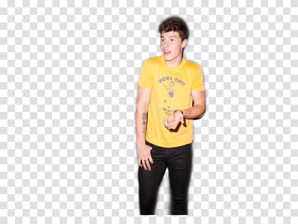 Shawnmendes Mendesarmy Shawnmendes Mendesarmyilluminate Yellow Shawn Mendes, Sleeve, Person, Skin Transparent Png