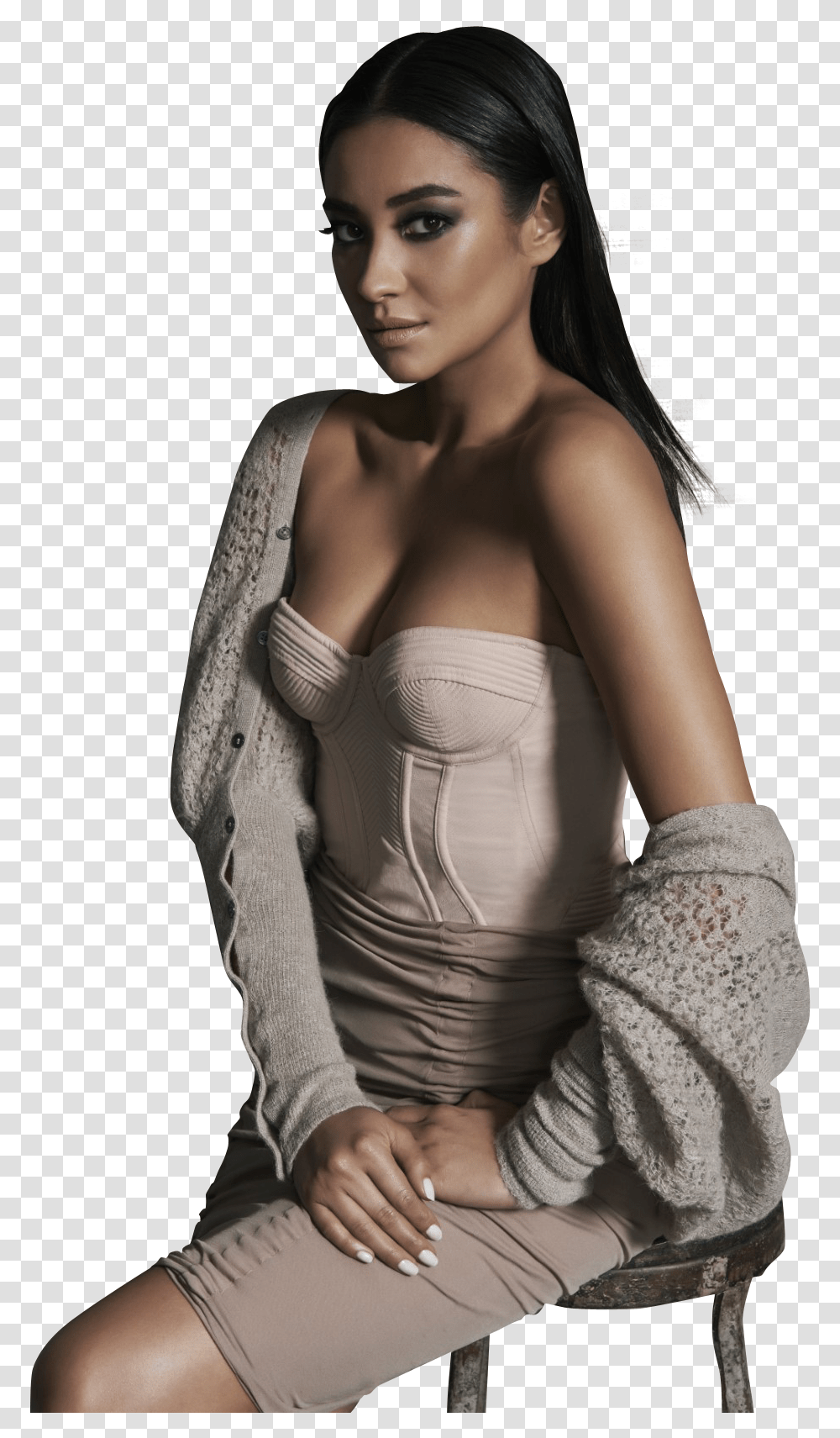 Shay Mitchell, Sleeve, Person, Evening Dress Transparent Png