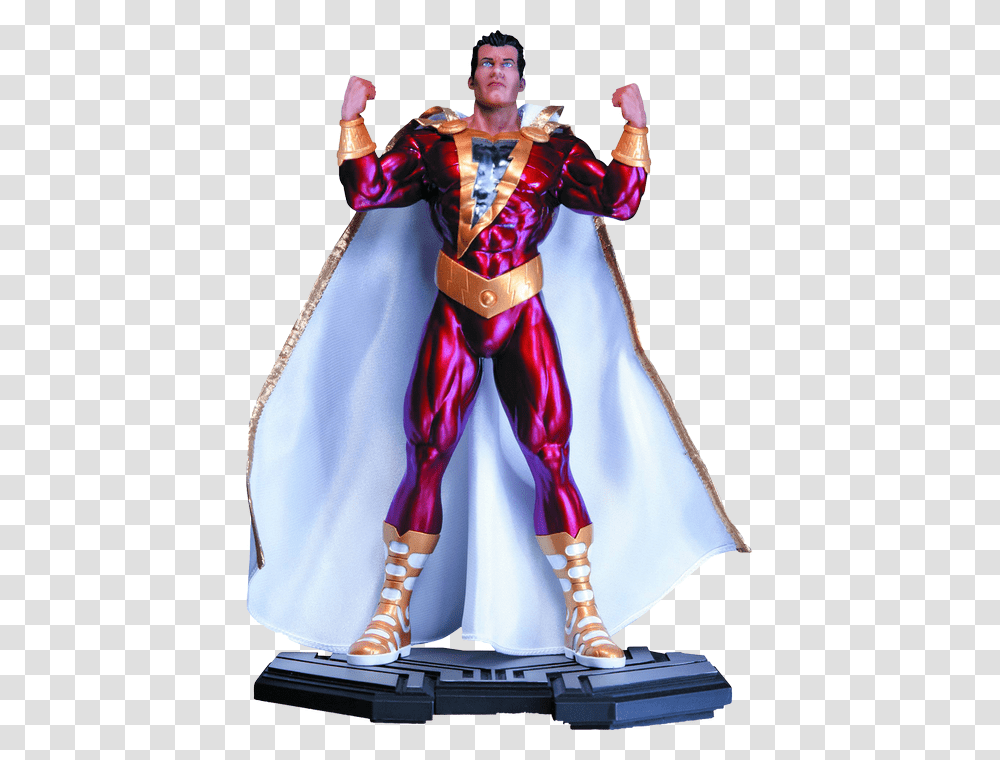 Shazam Dc Icons Statue Download Dc Collectibles Icons Statue, Figurine, Doll, Toy, Barbie Transparent Png