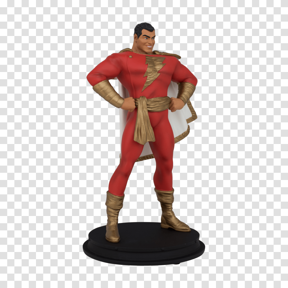 Shazam Scale Polystone Statue Icon Heroes Icon Heroes, Figurine, Person, Human, Costume Transparent Png