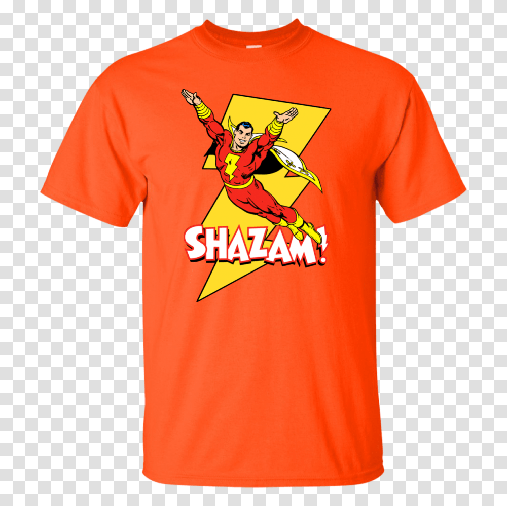 Shazam Superhero Retro Cape Superman Comic Comicon, Apparel, T-Shirt, Sleeve Transparent Png