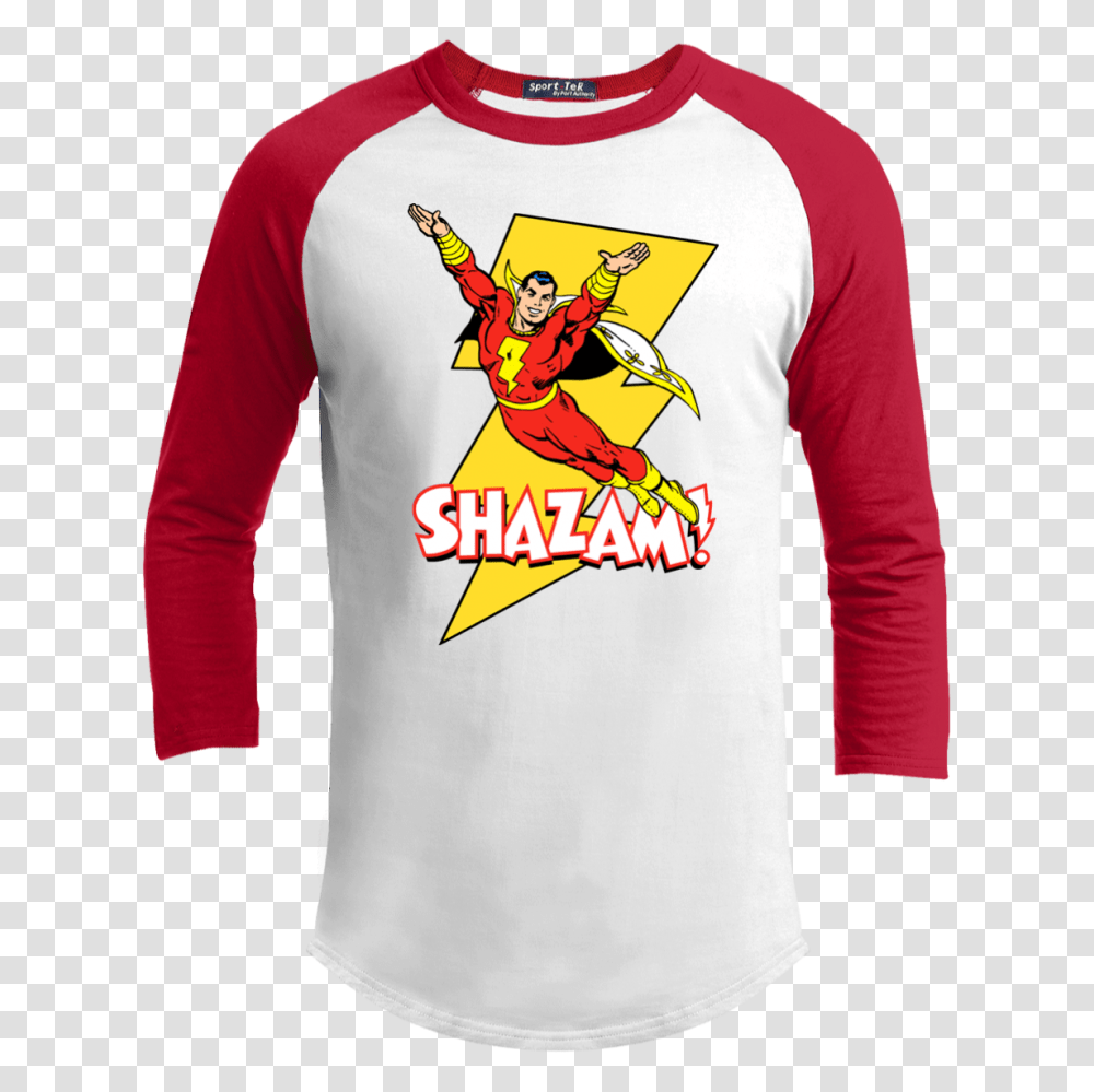 Shazam Superhero Retro Cape Superman Comic Comicon, Sleeve, Apparel, Long Sleeve Transparent Png
