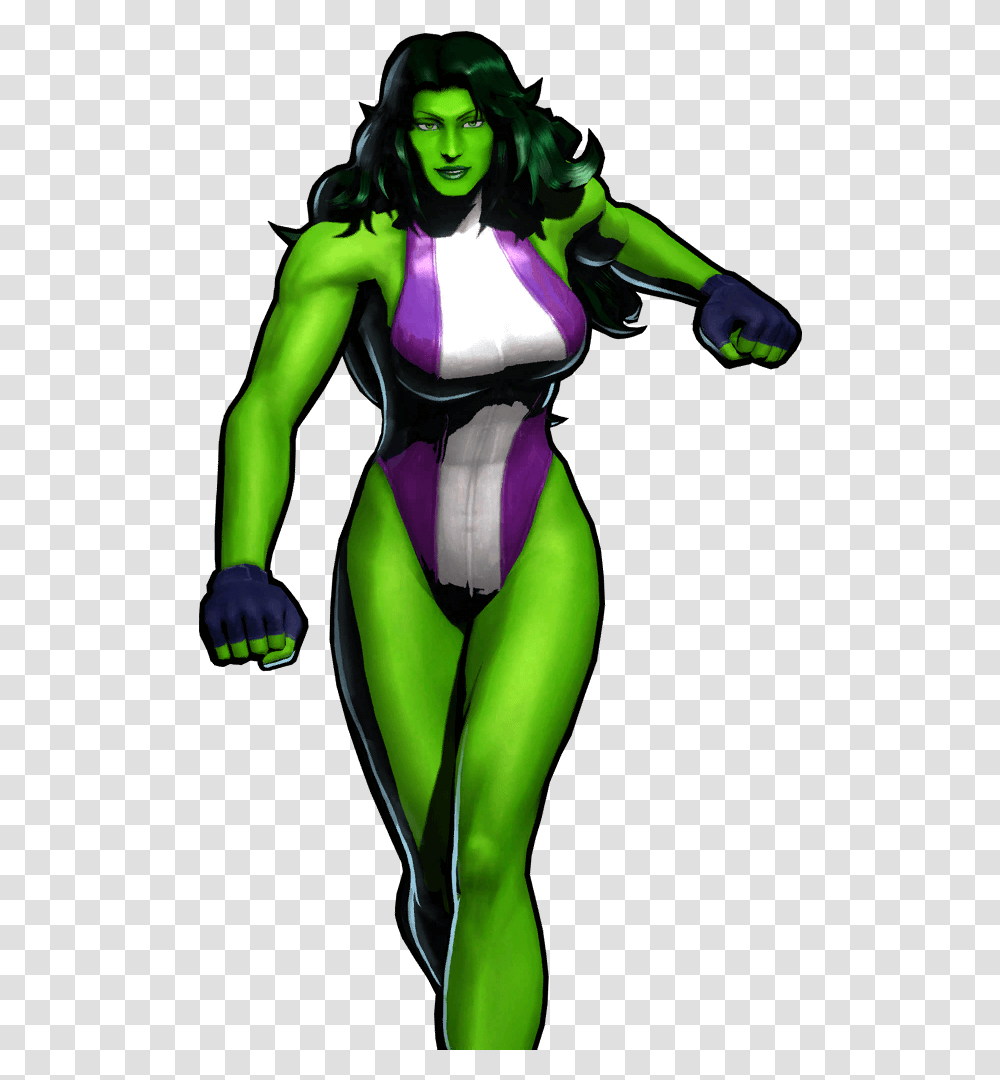 She Hulk Clipart Download She Hulk, Costume, Spandex, Person, Human Transparent Png
