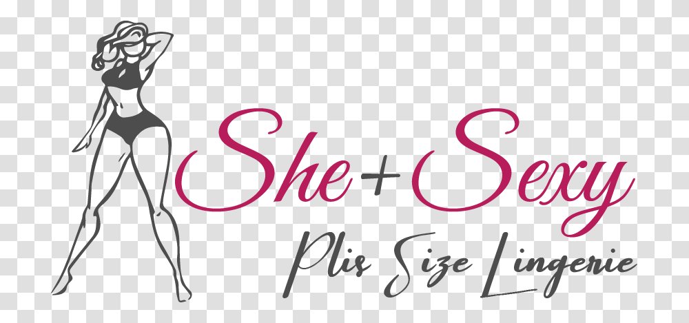 She Plus Sexy Calligraphy, Alphabet, Handwriting, Word Transparent Png