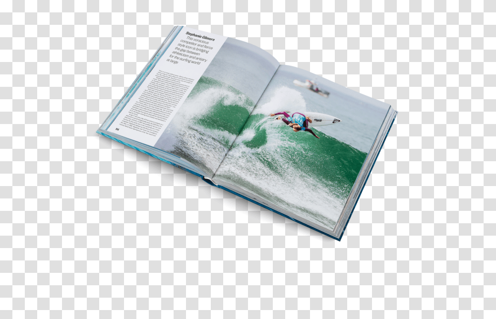 She Surf Surfing, Person, Human, Book, Magazine Transparent Png