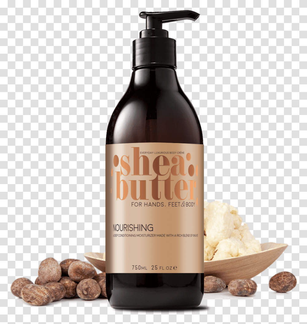 Shea Butter, Bottle, Label, Plant Transparent Png