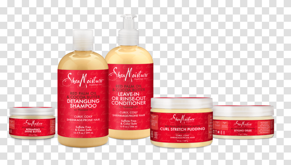 Shea Butter Shea Moisture Red Palm Oil And Cocoa Butter, Bottle, Label, Shampoo Transparent Png