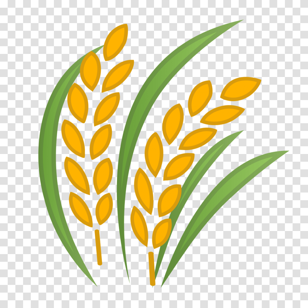 Sheaf Of Rice Icon Noto Emoji Animals Nature Iconset Google, Plant, Grass Transparent Png