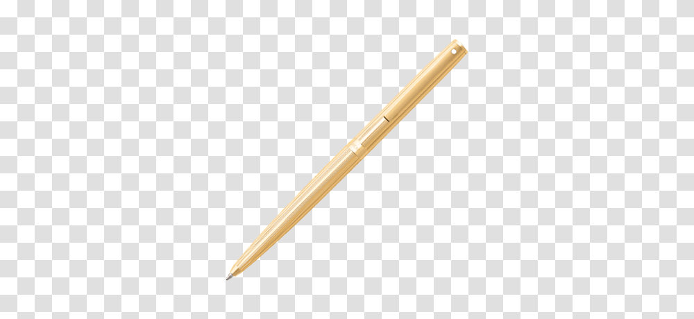 Sheaffer Sagaris Fluted Gold Tone Gold Trim Ballpoint Pen, Leisure Activities, Sword, Blade, Weapon Transparent Png