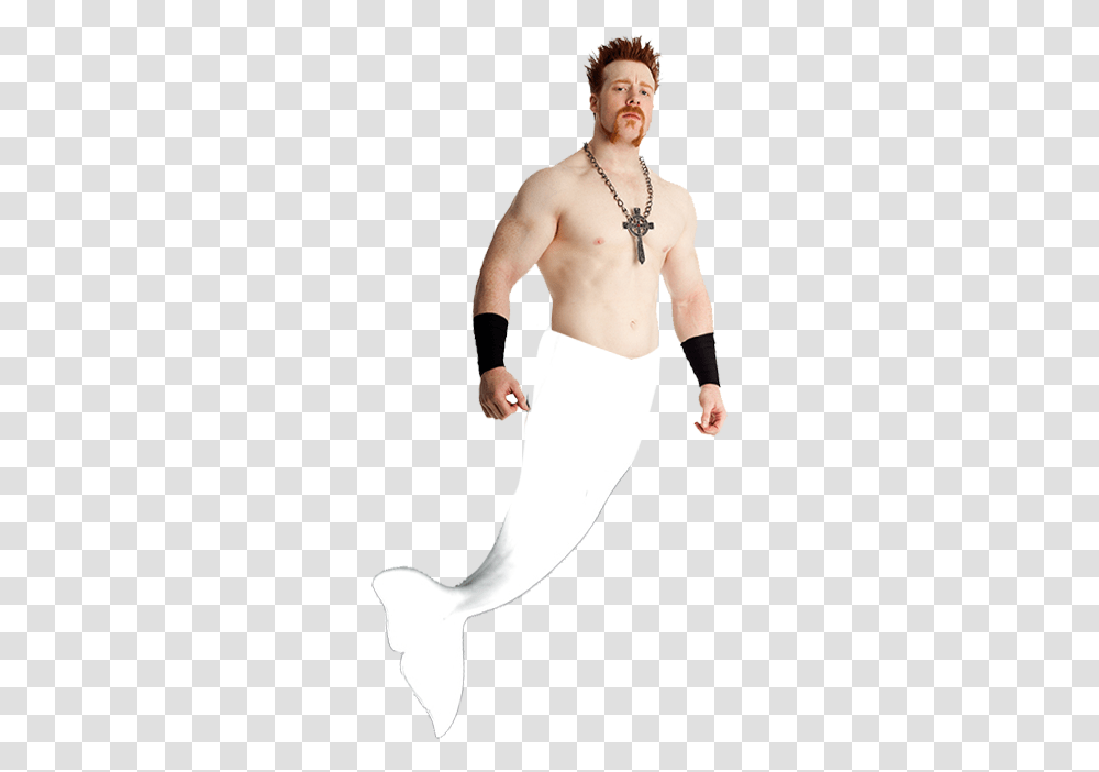 Sheamus The Human Jar Of Mayonnaise, Person, Necklace, Accessories, Arm Transparent Png