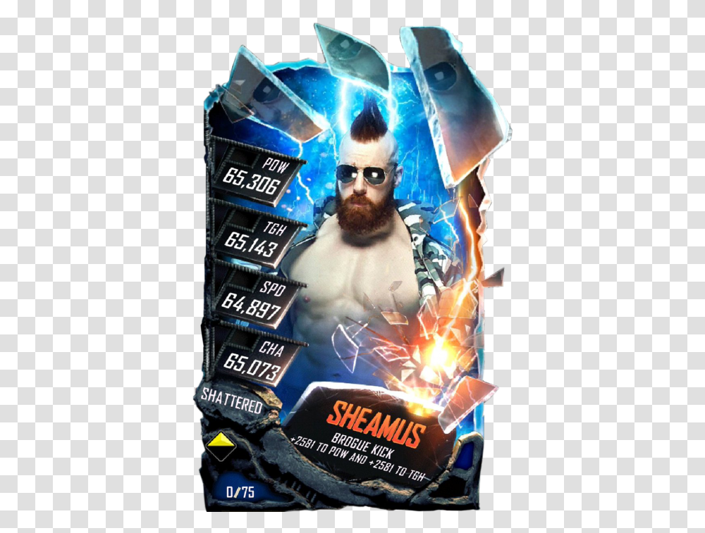 Sheamus Wwe Supercard Nikki Bella, Poster, Advertisement, Flyer, Paper Transparent Png