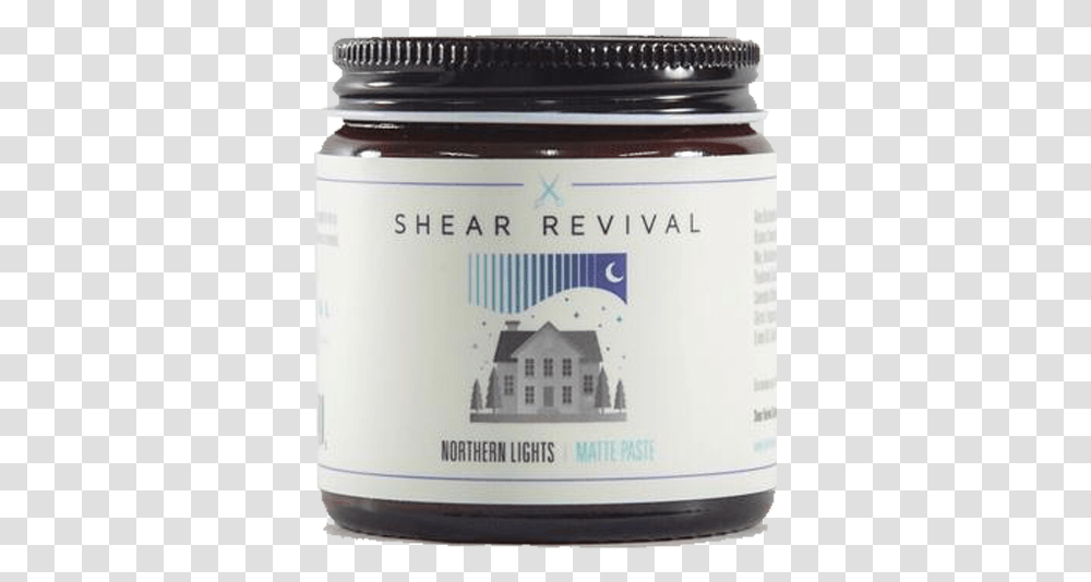 Shear Revival Northern Lights Matte Paste, Food, Label, Jar Transparent Png