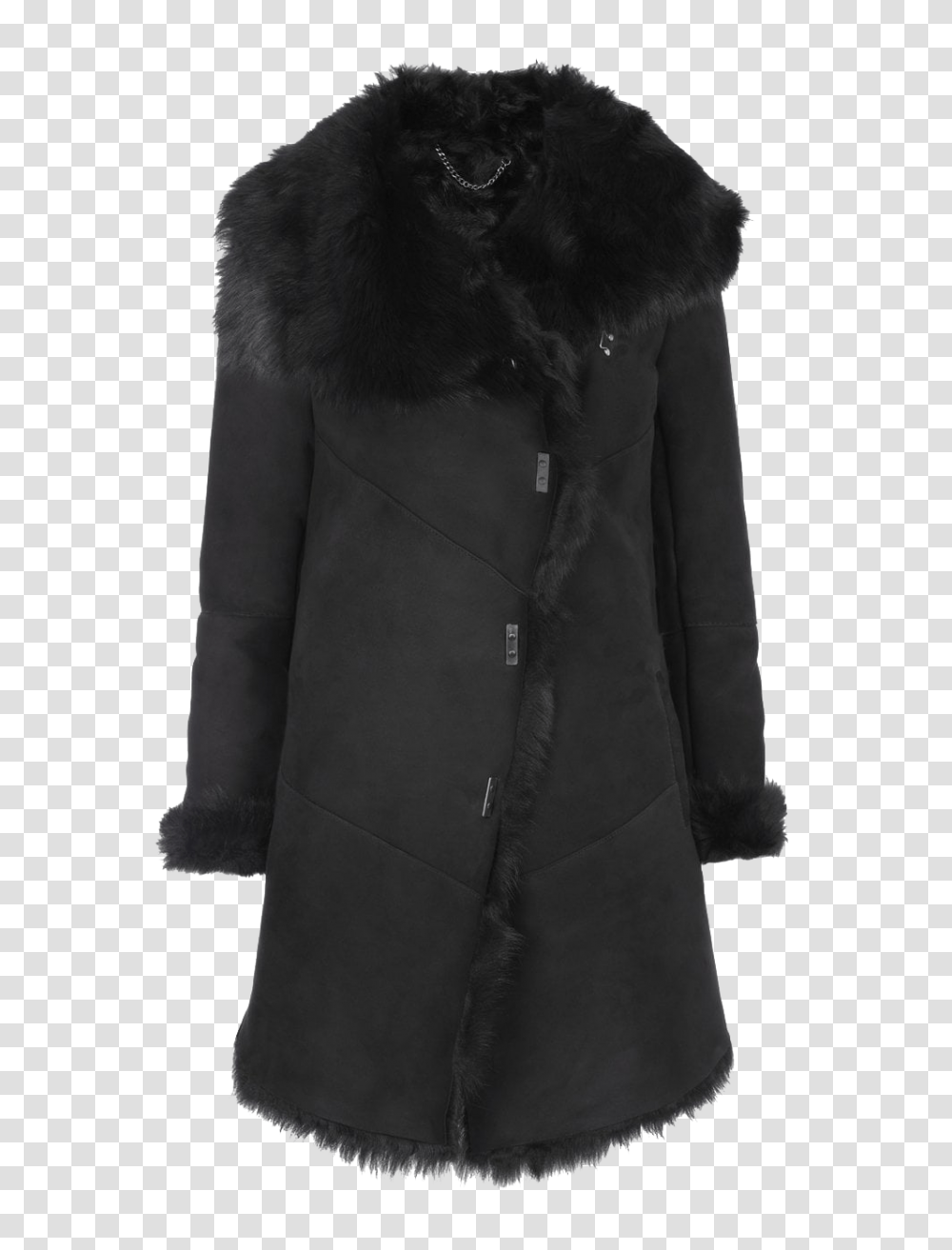 Shearling Coat Image, Apparel, Overcoat, Trench Coat Transparent Png