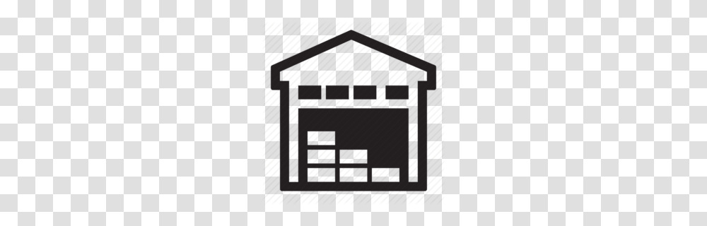 Shed Black And White Clipart, Rug, Housing, Building Transparent Png