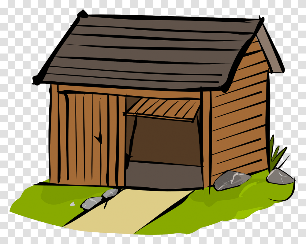Shed Clipart, Housing, Building, Dog House, Den Transparent Png