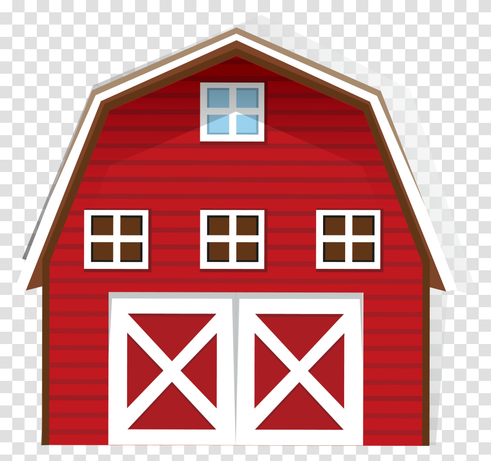 Shed Farm House Vector, Nature, Building, Outdoors, Barn Transparent Png