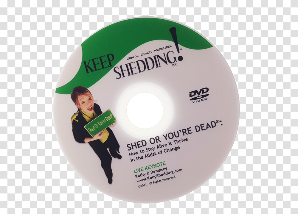 Shed Or You're Dead Keynote Dvd Cd, Person, Human, Disk Transparent Png