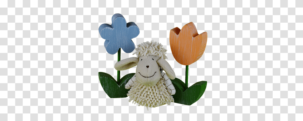 Sheep Animals, Plant, Flower, Cushion Transparent Png
