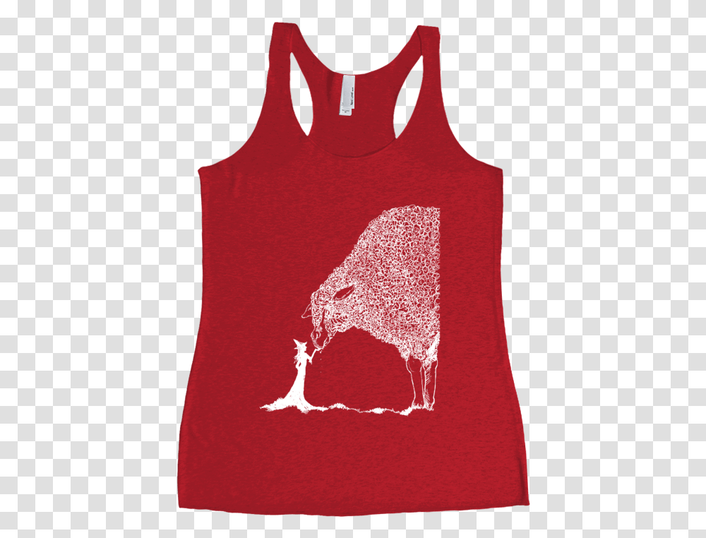 Sheep Amp The Witch Racerback Tank Top Sleeveless Shirt, Apparel, Dog, Pet Transparent Png