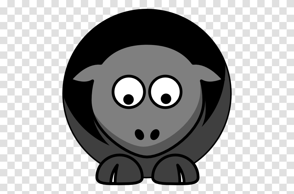 Sheep Black Grey Sad Clip Arts For Web, Stencil, Logo, Trademark Transparent Png