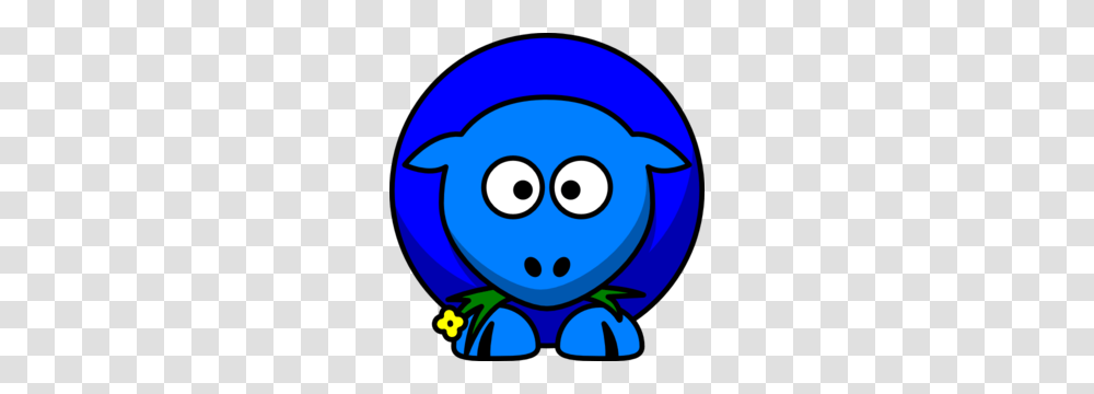 Sheep Blue Two Toned Looking Cross Eyed Clip Art, Outdoors, Nature Transparent Png