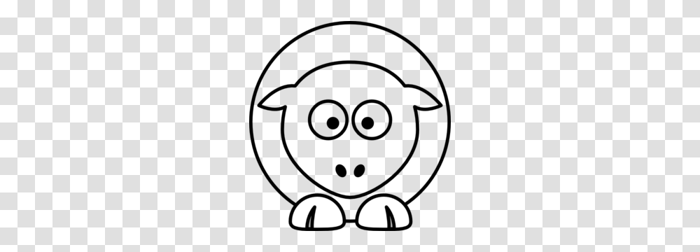 Sheep Cartoon Outline Clip Art, Hook, Claw Transparent Png