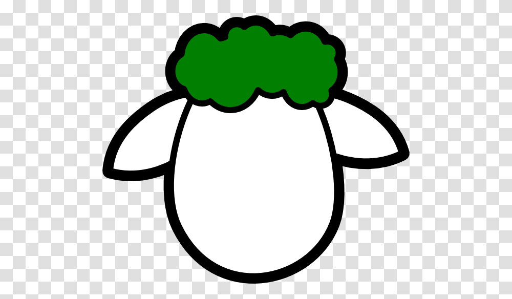 Sheep Clipart Template, Plant, Food, Vegetable, Produce Transparent Png
